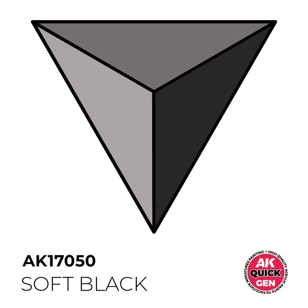Quick Gen: Soft Black (AK Interactive) (AK17050)
