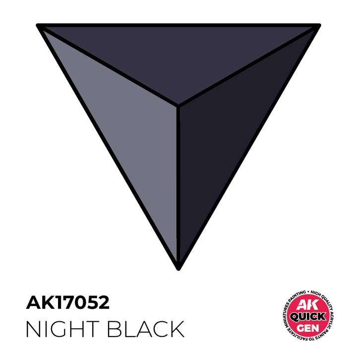 Night Black – Quick Gen Color (AK Interactive) (AK17052)