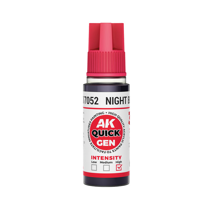 Night Black – Quick Gen Color (AK Interactive) (AK17052)