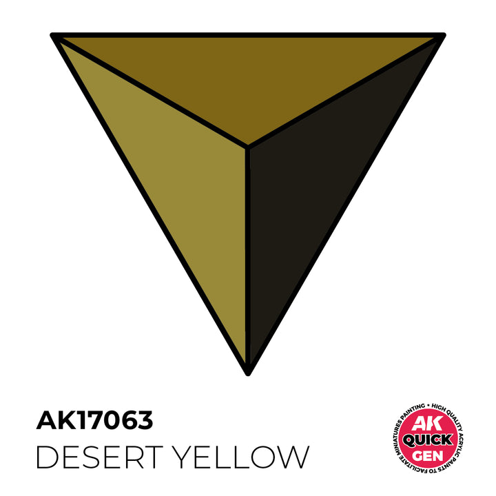 Quick Gen: Desert Yellow (AK Interactive) (AK17063)