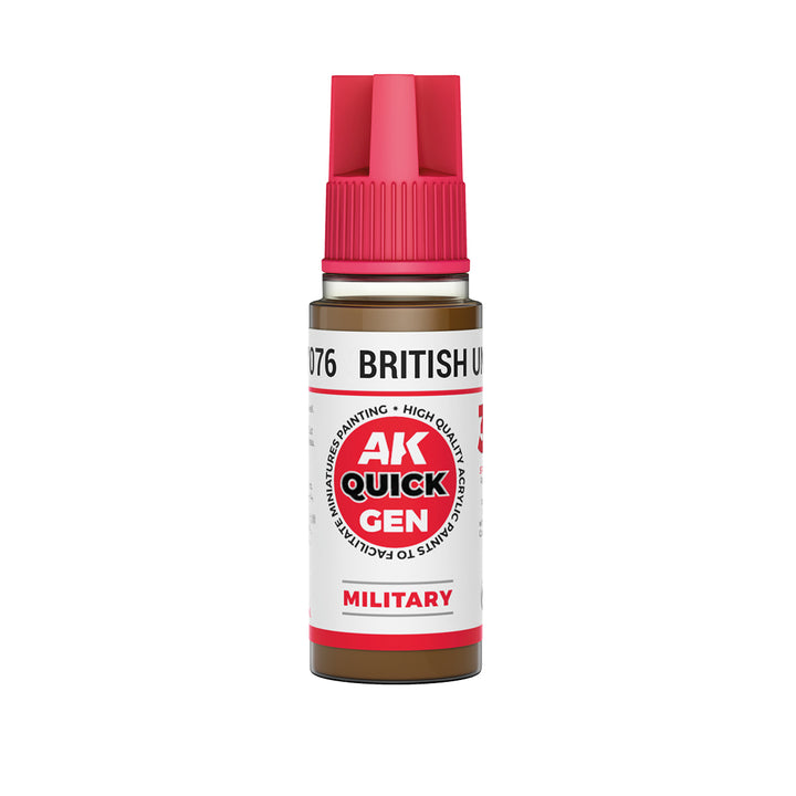 Quick Gen: British Uniform (AK Interactive) (AK17076)