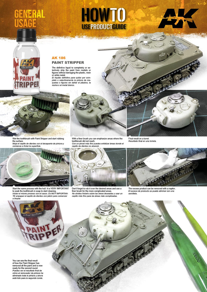 Paint Stripper 250ml (AK Interactive) (AK11586)