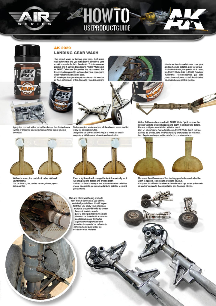 Wash: Landing Gear Wash (AK Interactive) (AK2029)