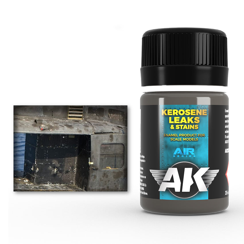 Enamel: Kerosene Leaks & Stains (AK Interactive) (AK2039)
