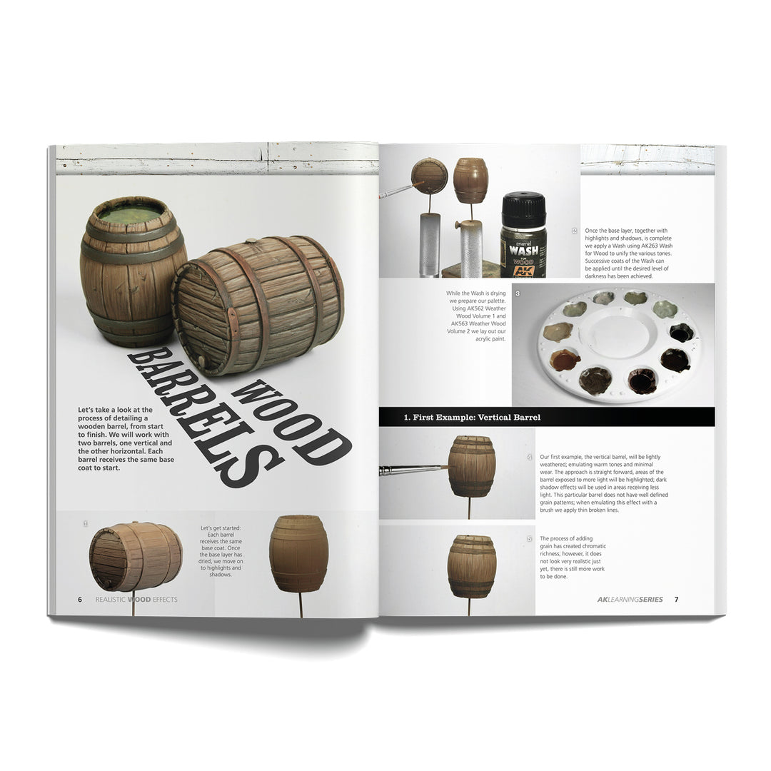 Ak Learning 01: Realistic Wood Effects (AK Interactive) (AK259)