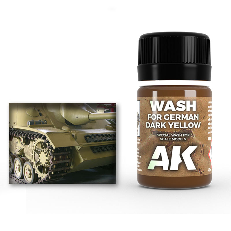 Wash: for German Dark Yellow (AK Interactive) (AK300)