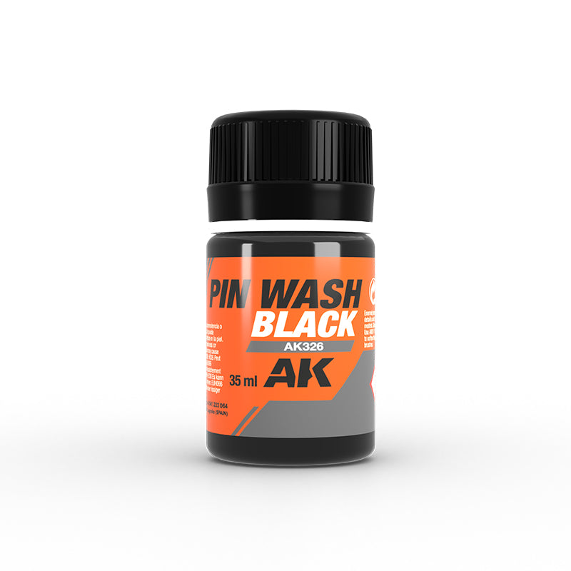 Enamel: Pin Wash - Black (AK Interactive) (AK326)