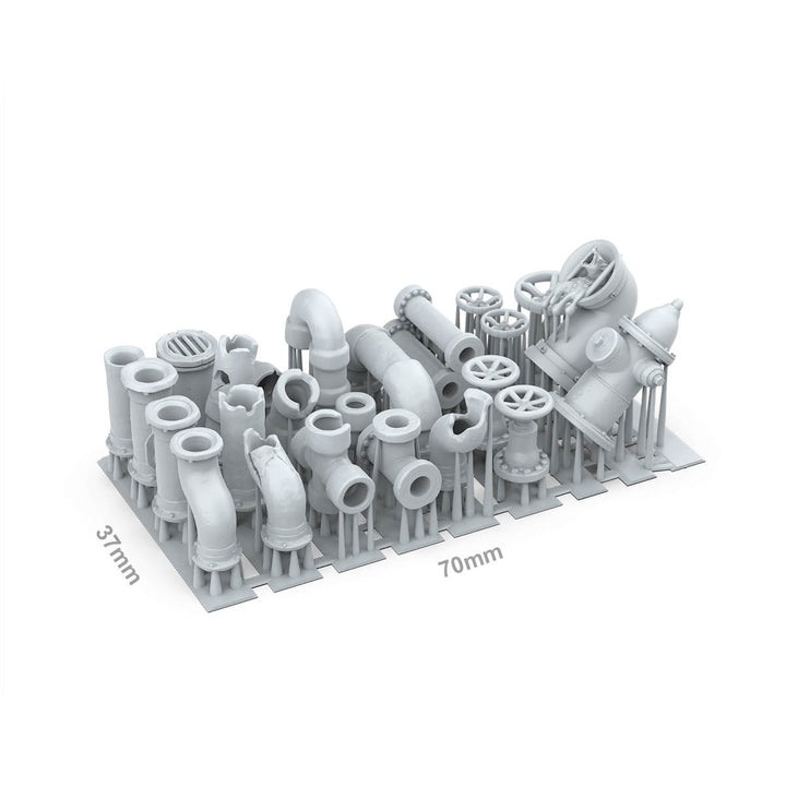 Pipes – AK Basing Bits (AK Interactive) (AKBIT0043)