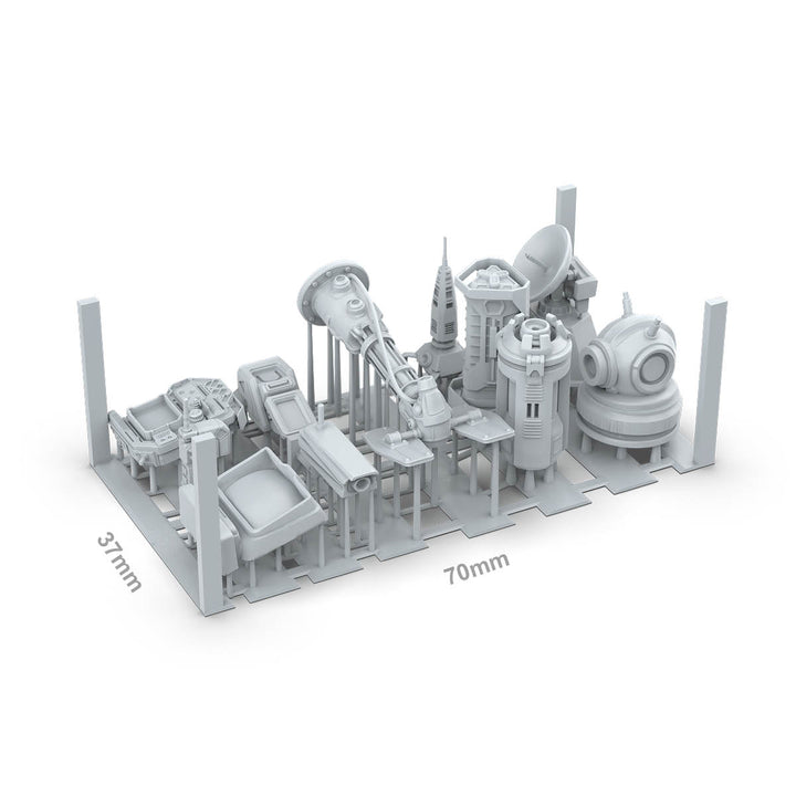 Sci-fi Props – AK Basing Bits (AK Interactive) (AKBIT0053)