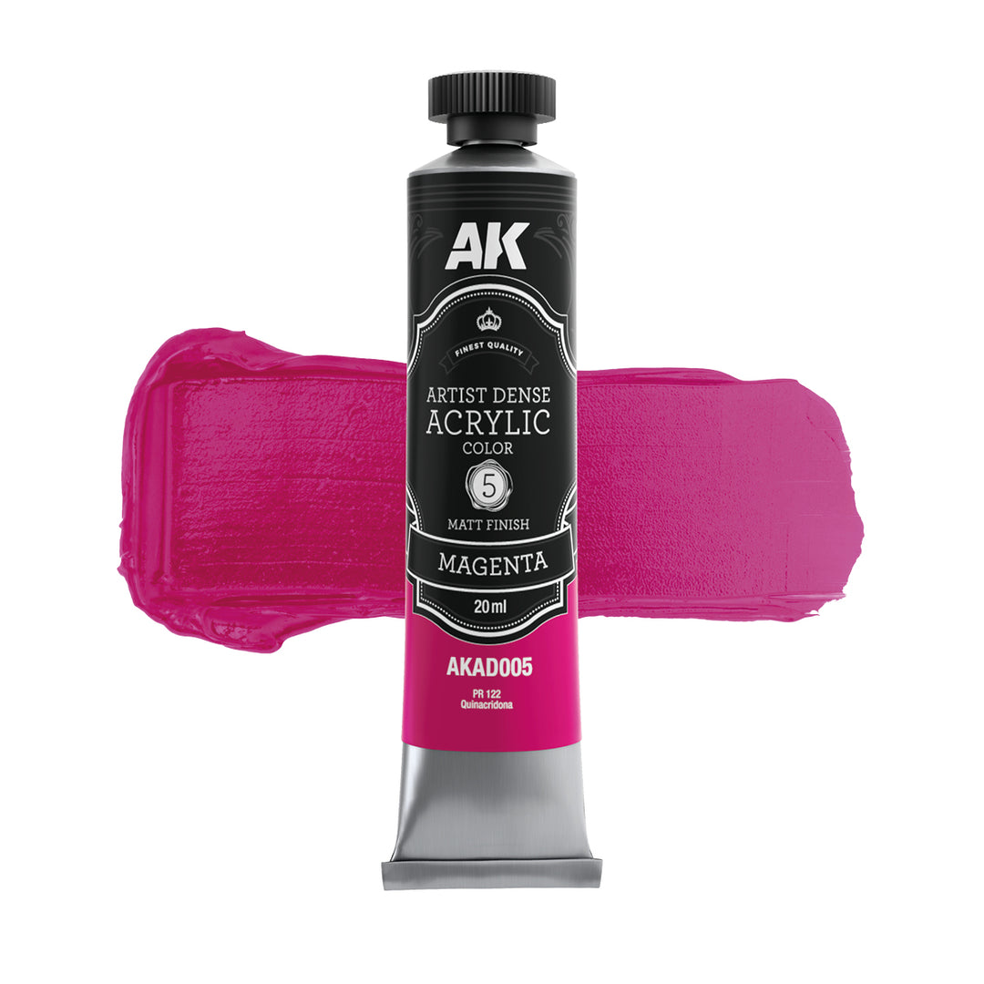 Red Color Set – Artistic Dense Acrylic Color (AK Interactive) (AKAD107)