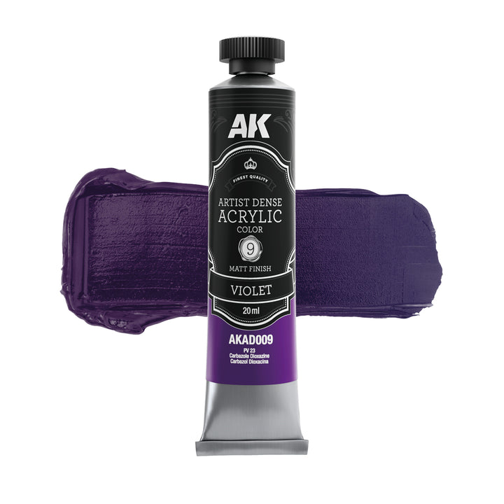 Red Color Set – Artistic Dense Acrylic Color (AK Interactive) (AKAD107)