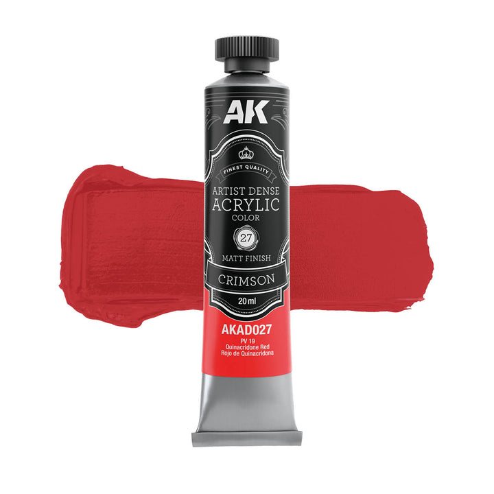 Red Color Set – Artistic Dense Acrylic Color (AK Interactive) (AKAD107)