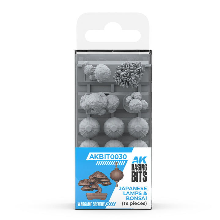 Japanese Lamps & Bonsai – AK Basing Bits (AK Interactive) (AKBIT0030)