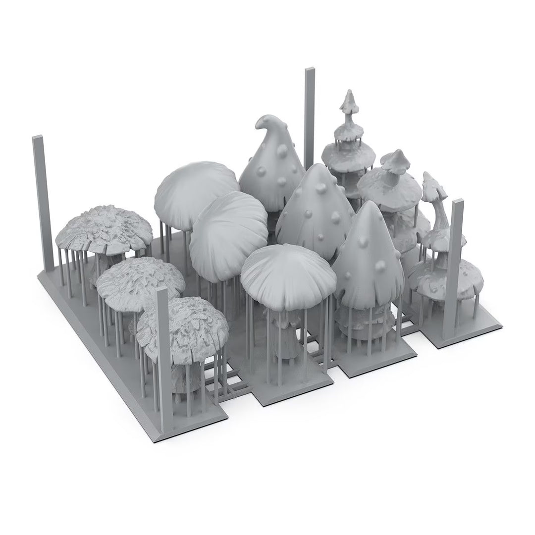 Gigant Mushrooms - AK Basing Bits (AK Interactive) (AKBIT0022)