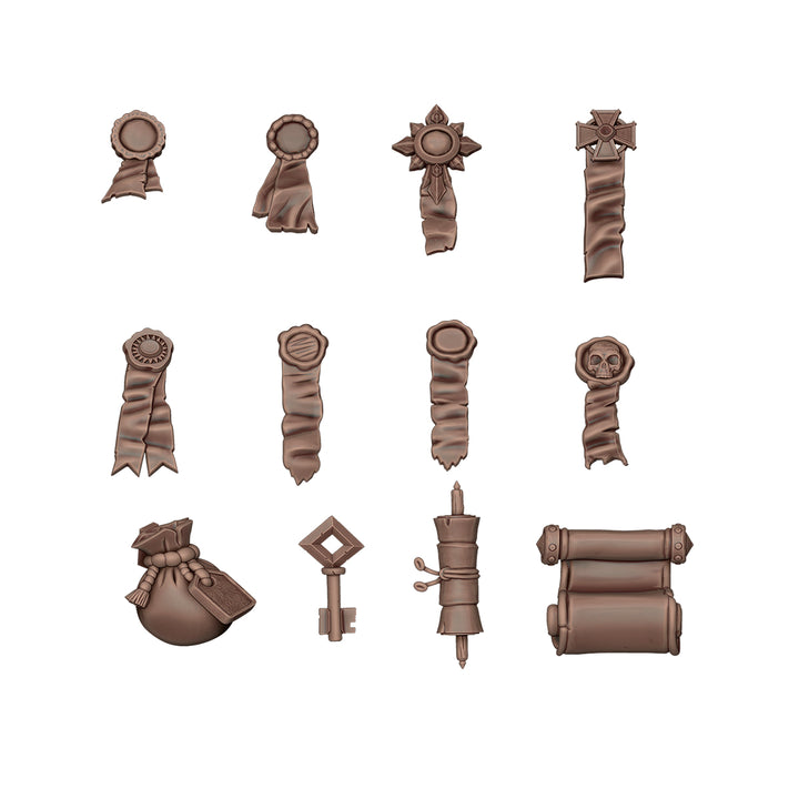 Seals & Scrolls – AK Basing Bits (AK Interactive) (AKBIT0027)