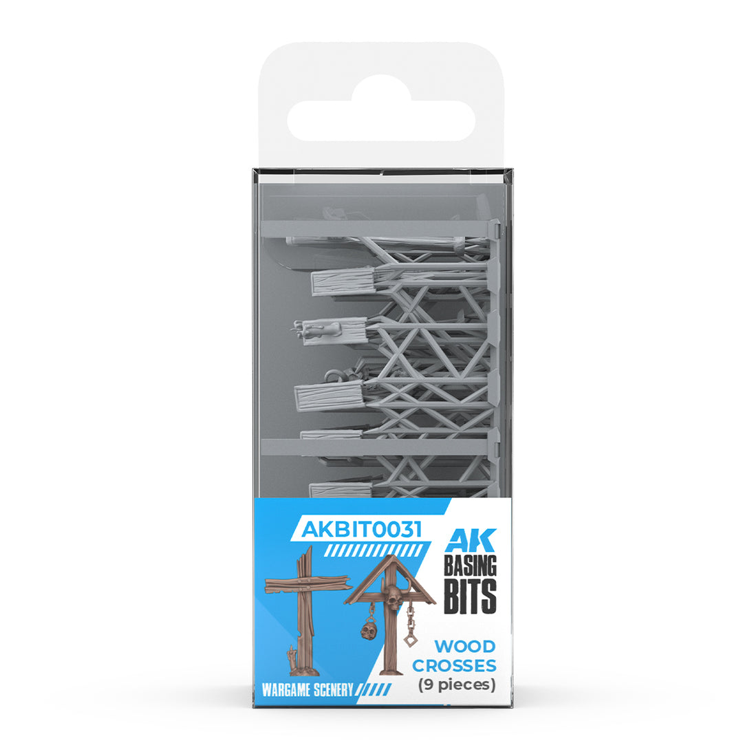 Wood Crosses – AK Basing Bits (AK Interactive) (AKBIT0031)