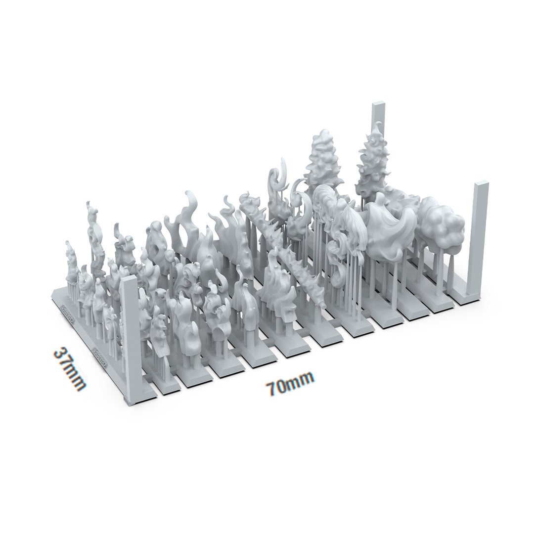 Flame Spell – AK Basing Bits (AK Interactive) (AKBIT0032)