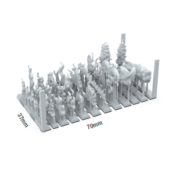 Flame Spell – AK Basing Bits (AK Interactive) (AKBIT0032)