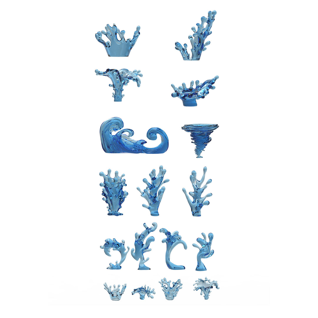 Water FX – AK Basing Bits (AK Interactive) (AKBIT0033)