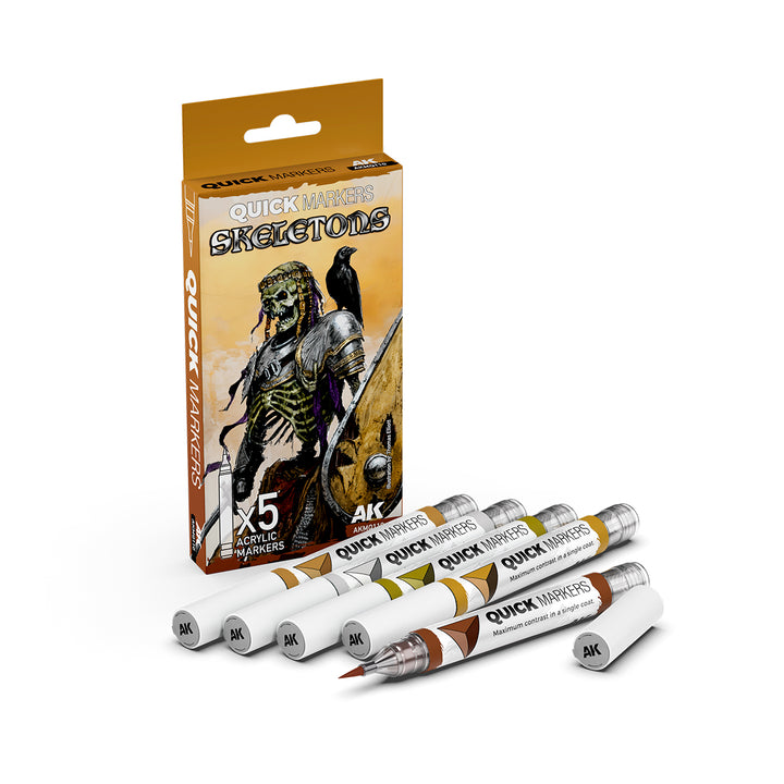 Skeletons – Quick Marker Set (AK Interactive) (AKMQ110)
