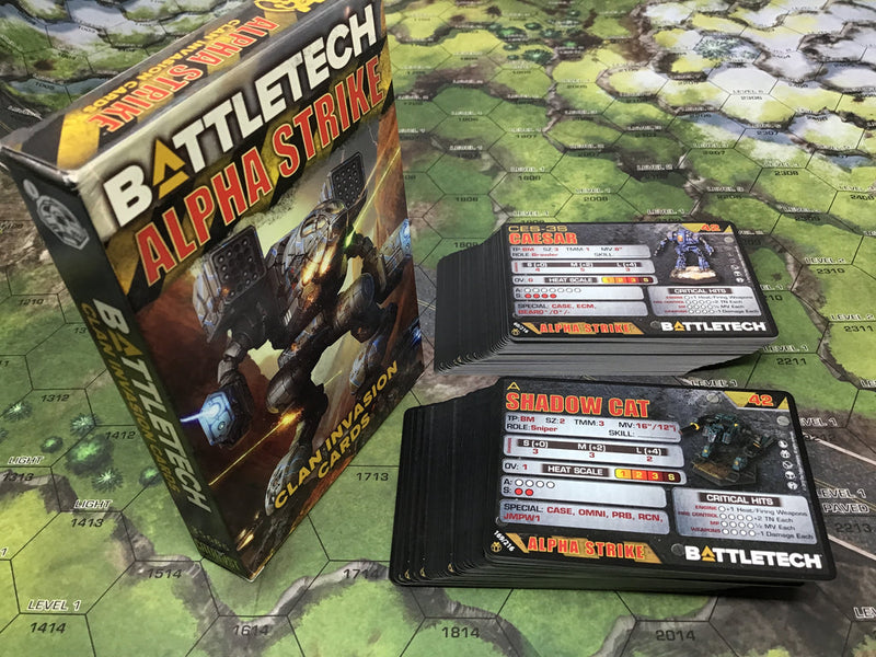 BattleTech: Alpha Strike - Clan Invasion Cards