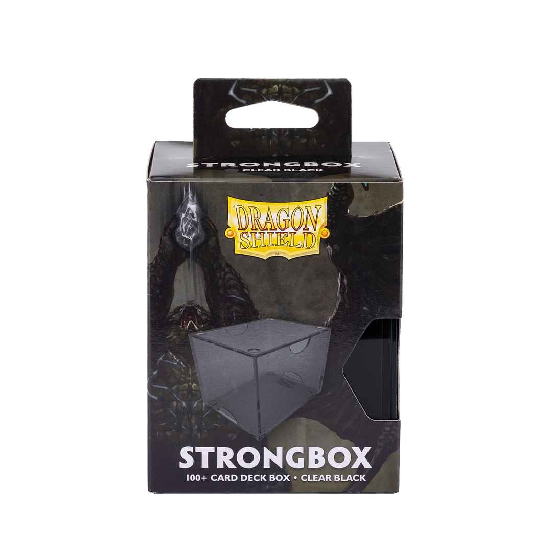 Dragon Shield Strongbox - Clear Black (AT-19002)