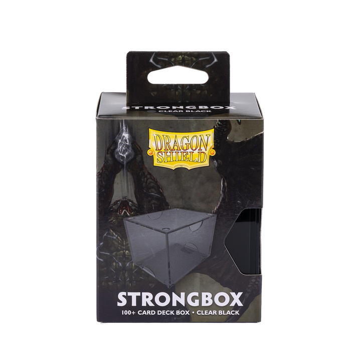 Dragon Shield Strongbox - Clear Black (AT-19002)