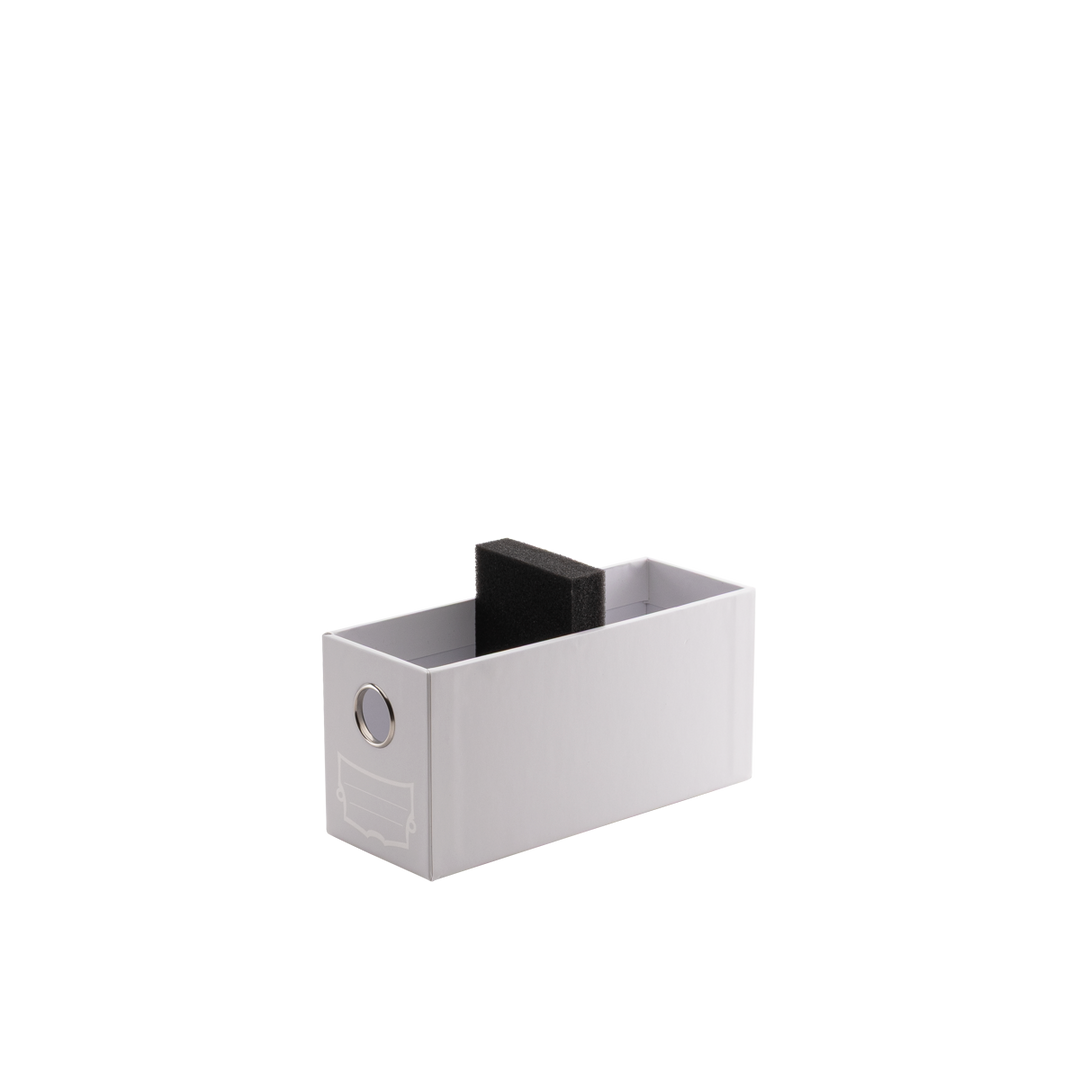 Dragon Shield Fortress - 2-Card Drawers Vertical - White (AT-33702)