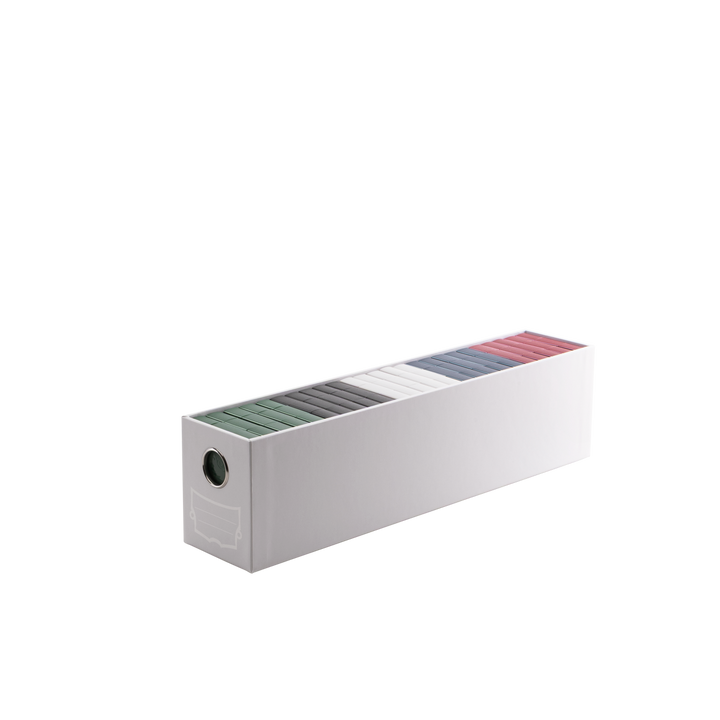 Dragon Shield Fortress - 4-Card Drawers Horizontal - White (AT-33704)