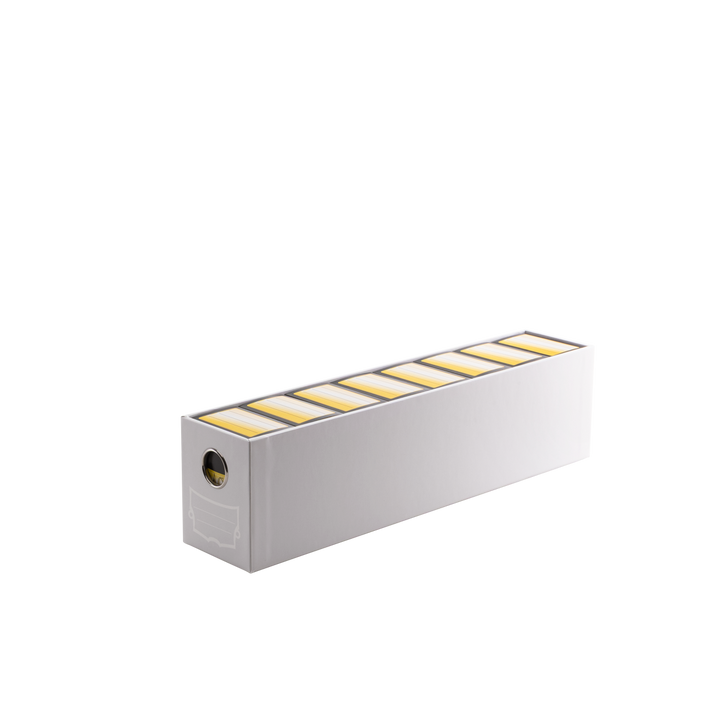 Dragon Shield Fortress - 4-Card Drawers Horizontal - White (AT-33704)