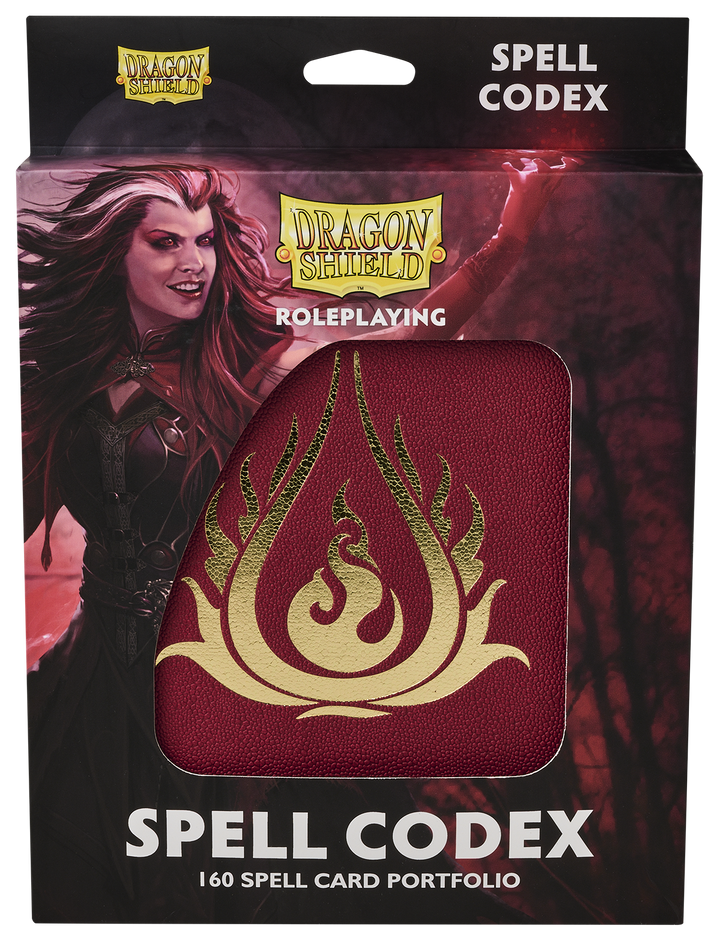 Dragon Shield Spell Codex - Blood Red (AT-50018)