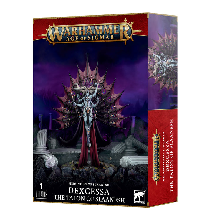 Age of Sigmar: Hedonites of Slaanesh, Dexcessa the Talon of Slaanesh
