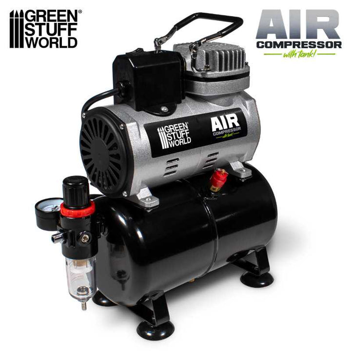 Airbrush Compressor with Tank (Green Stuff World)