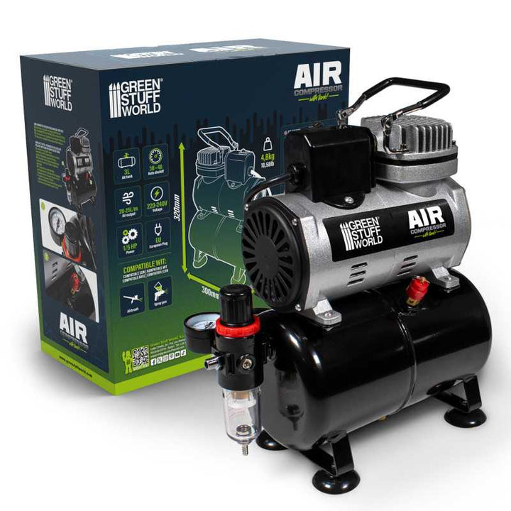 Airbrush Compressor with Tank (Green Stuff World)