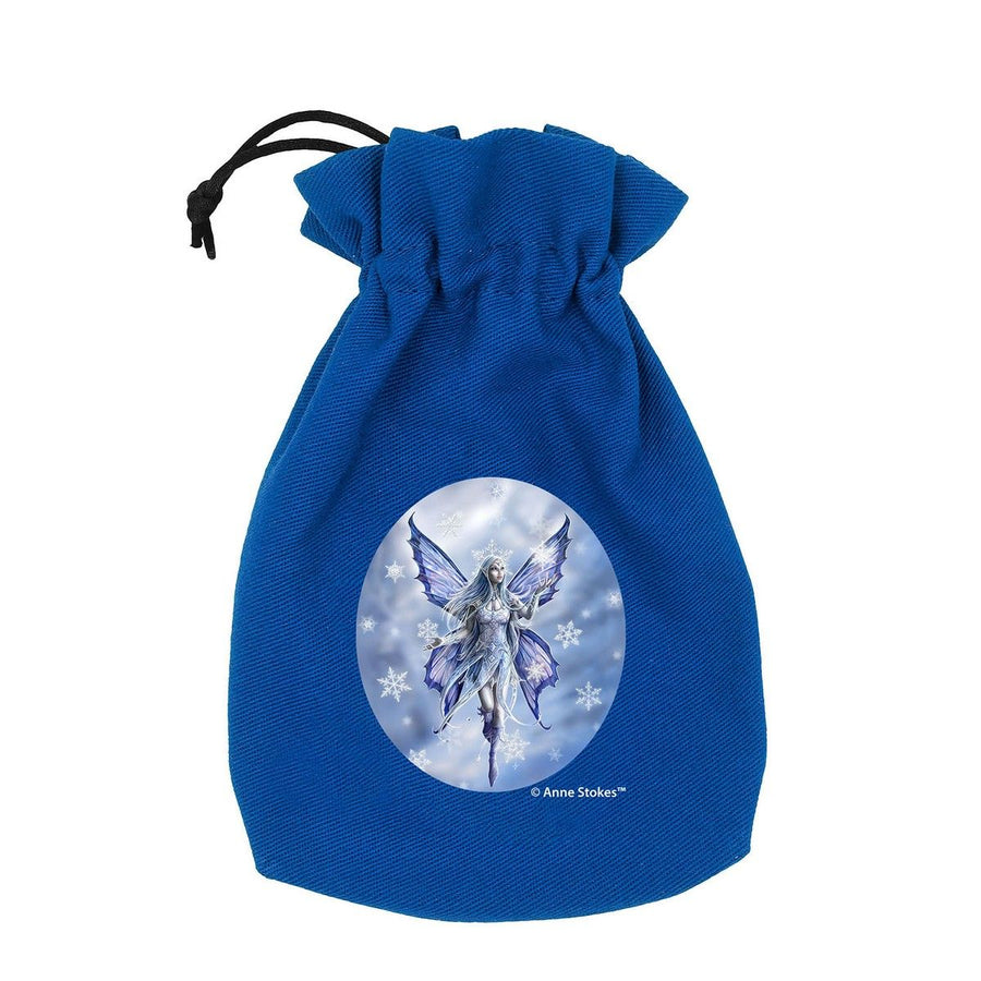 Anne Stokes Dice Pouch: Snow Fairy (Q-Workshop) (BAST207)