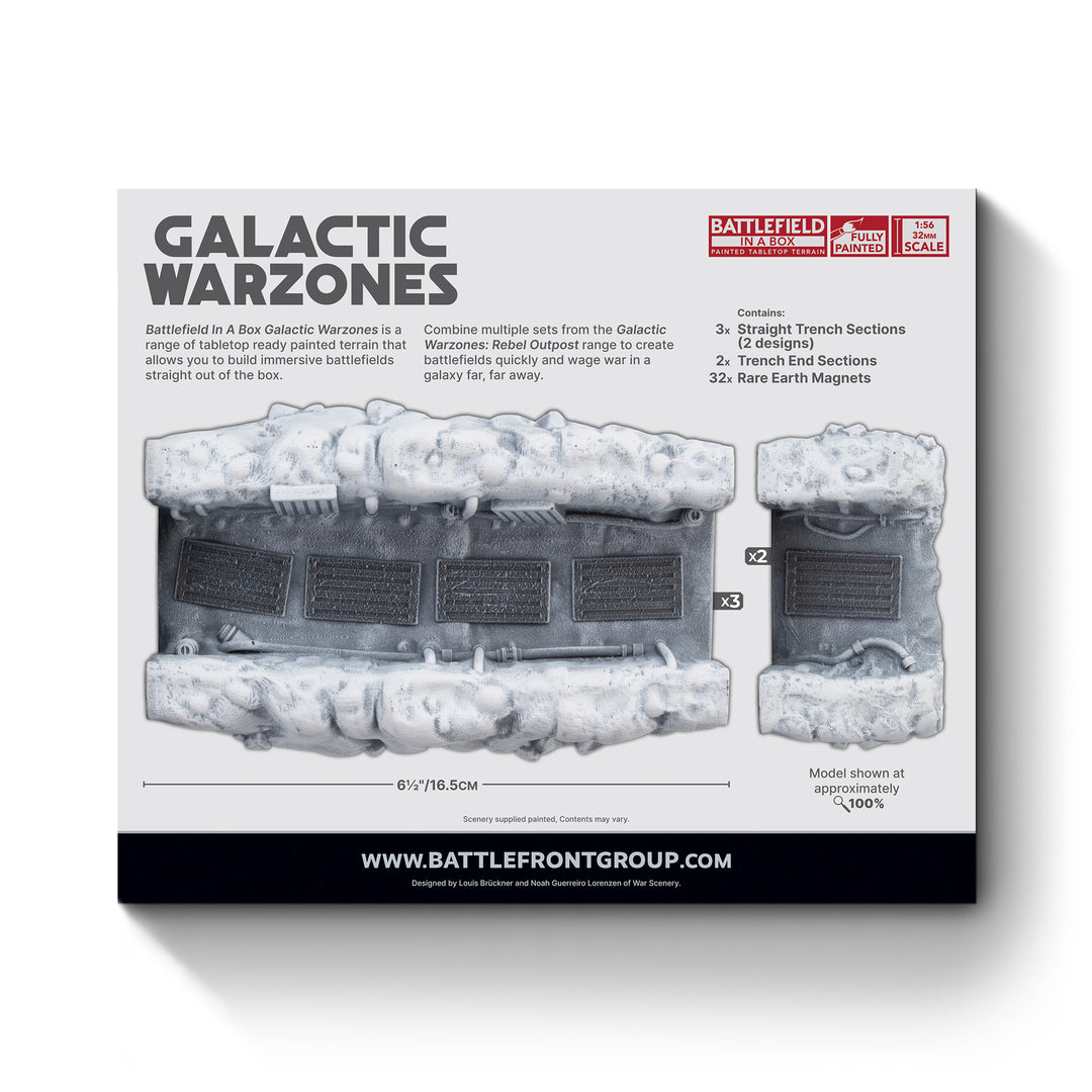 Galactic Warzones: Rebel Outpost - Trenchlines (BB744)