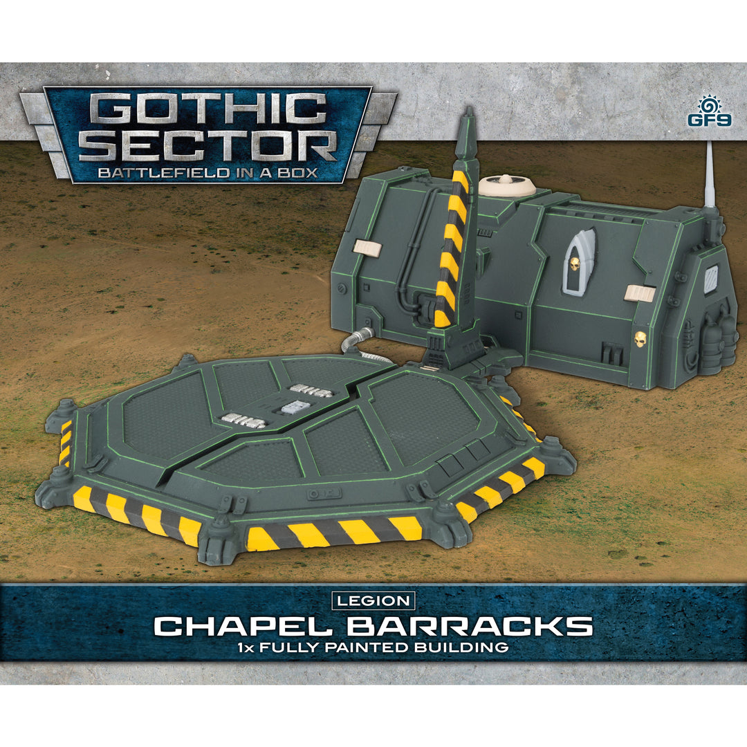 Battlefield in a Box: Gothic Sector - Legion Chapel Barracks (x1) (BB664)