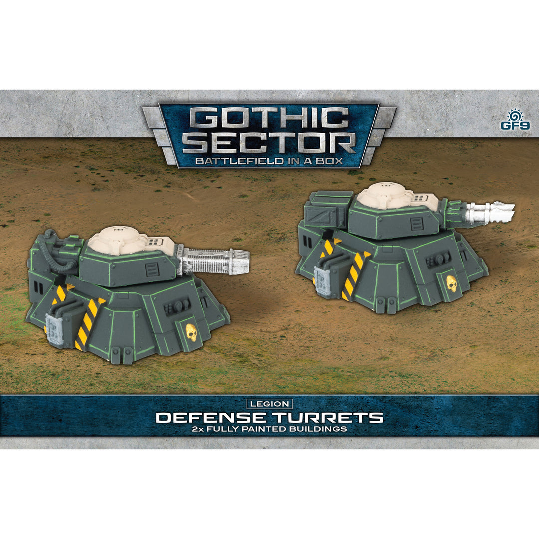 Battlefield in a Box: Gothic Sector - Legion Defense Turret (x2) (BB666)