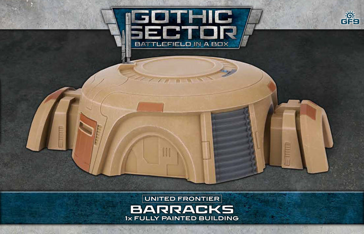 Battlefield in a Box: Gothic Sector - United Frontier Barracks (x1) (BB675)