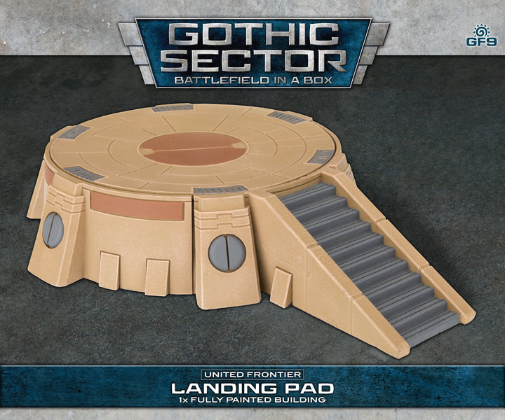 Battlefield in a Box: Gothic Sector - United Frontier Landing Pad (x1) (BB678)