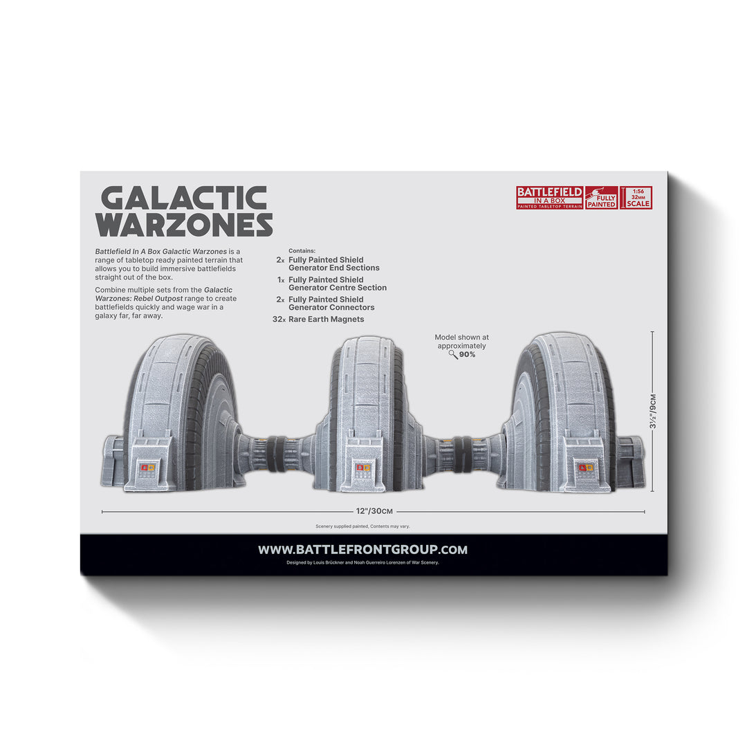 Galactic Warzones: Rebel Outpost Shield Generator (BB740)