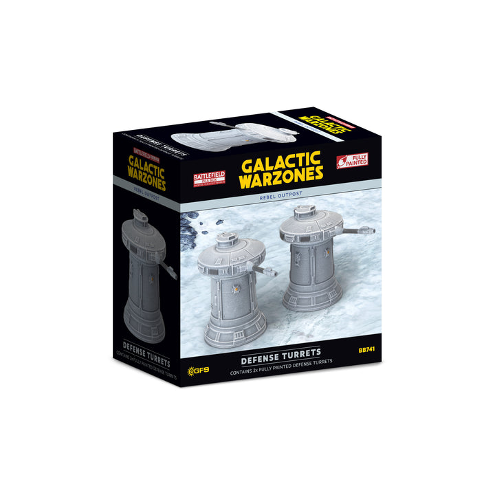 Galactic Warzones: Rebel Outpost Defense Turrets (BB741)