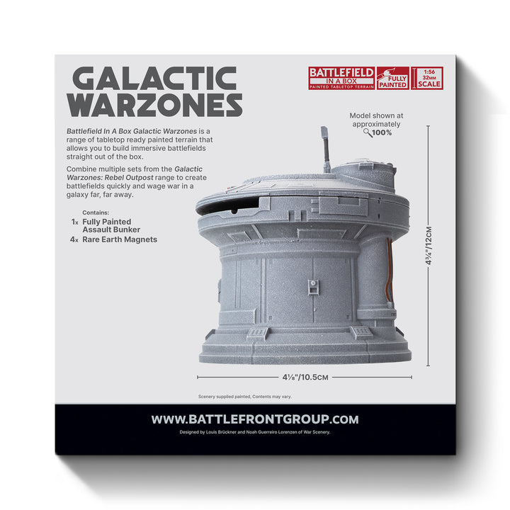 Galactic Warzones: Rebel Outpost Assault Bunker (BB742)