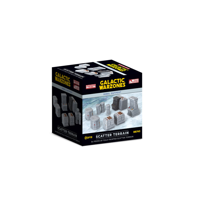 Galactic Warzones: Rebel Outpost Scatter Terrain (BB743)