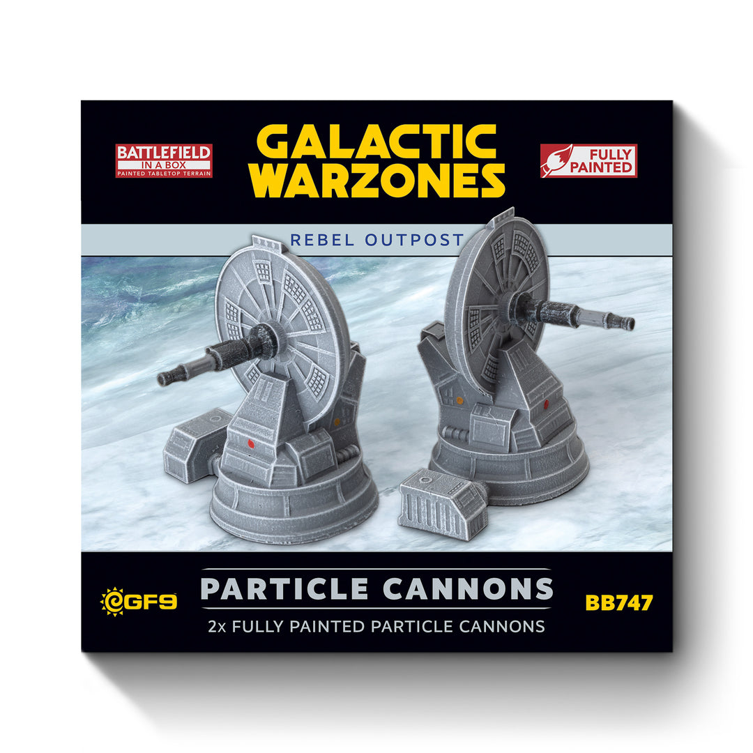 Galactic Warzones: Rebel Outpost - Particle Cannons (BB747)