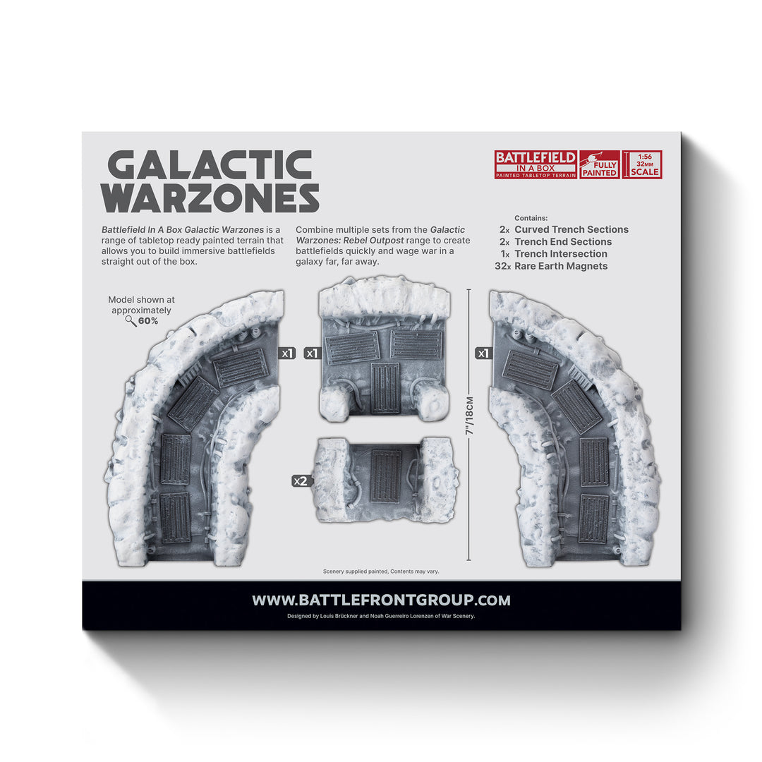 Galactic Warzones: Rebel Outpost - Trenchline Expansion (BB750)