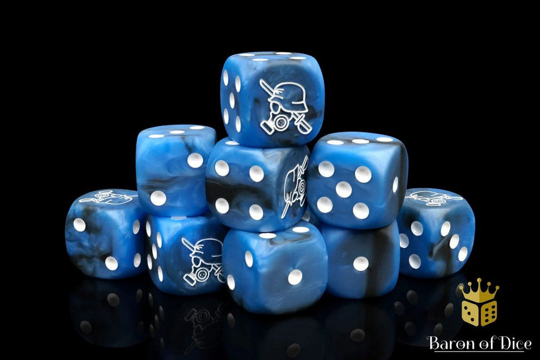 Korps Soldiers Life Dice Set (Round) - Baron of Dice