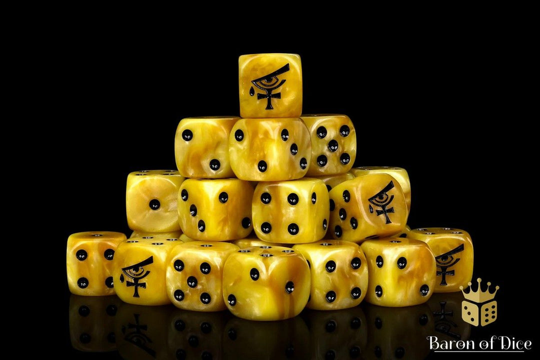 Eye of Psychics Dice Set (Round) - Baron of Dice