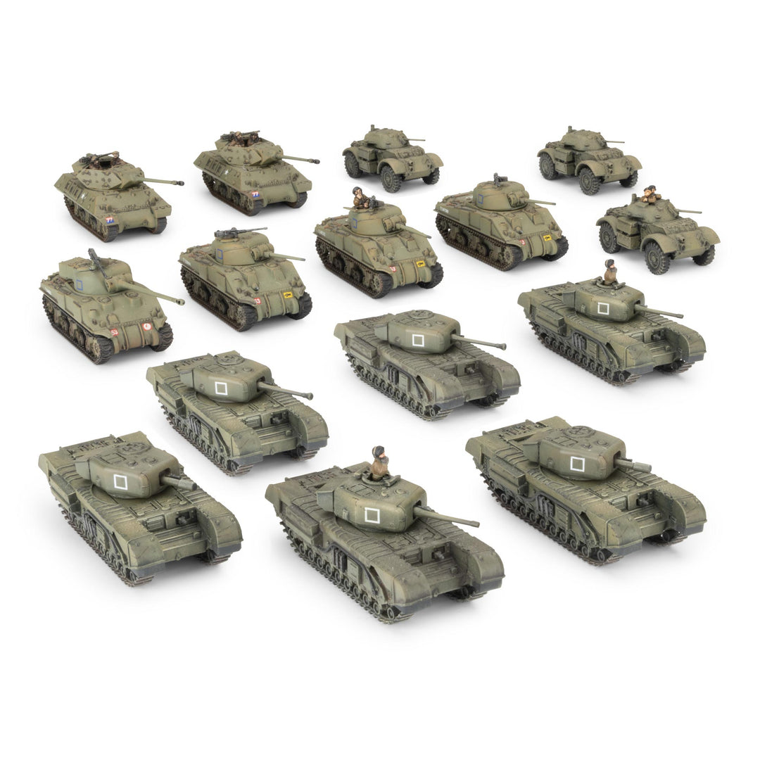 Flames of War: British Army Deal - North Irish Horse Churchill Tank Squadron (BRAB20)
