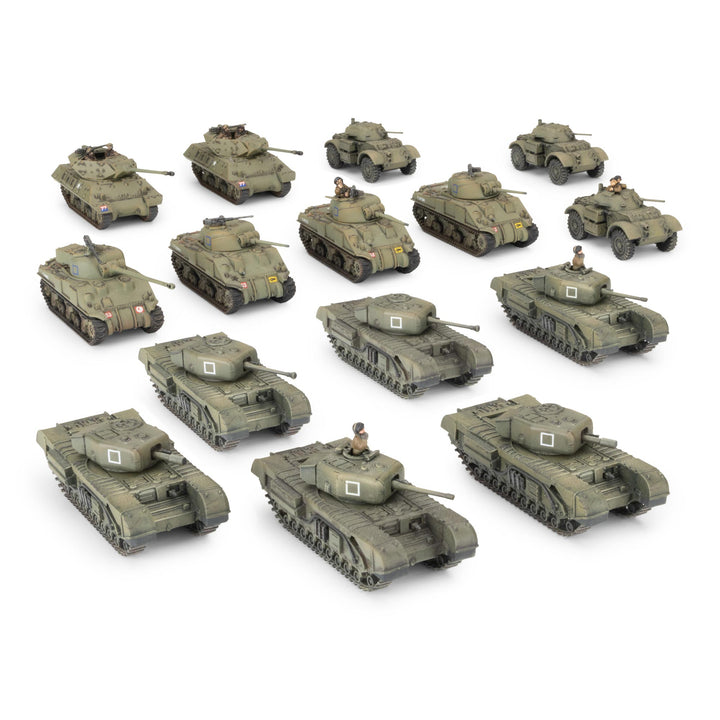 Flames of War: British Army Deal - North Irish Horse Churchill Tank Squadron (BRAB20)